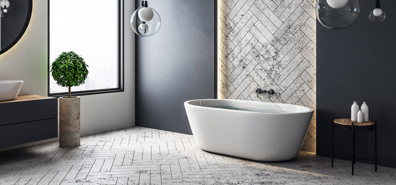designer bathroom installation in reading